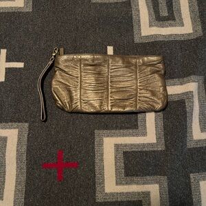 Hobo International Bronze Clutch Bag